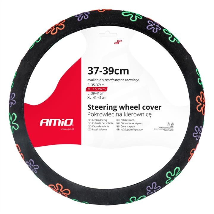 02987 AMiO Steering wheel cover SWC-46-M 37-39 cm