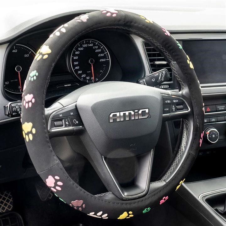 Steering wheel cover SWC-45-M 37-39 cm AMiO 02986