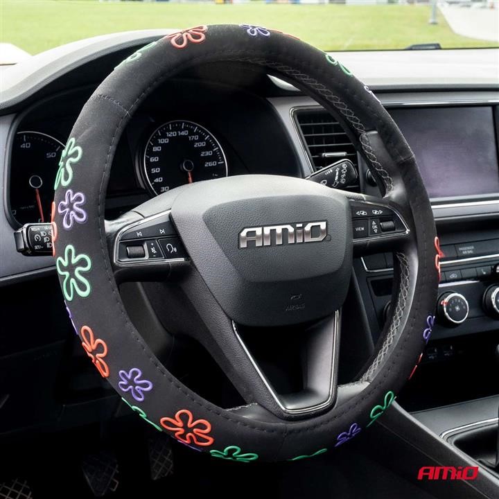 Steering wheel cover SWC-46-M 37-39 cm AMiO 02987