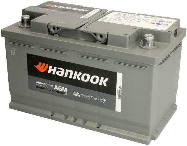 Hankook AGM 58020 Battery Hankook 12В AGM Start-Stop 80Ah 800A(EN) R+ AGM58020