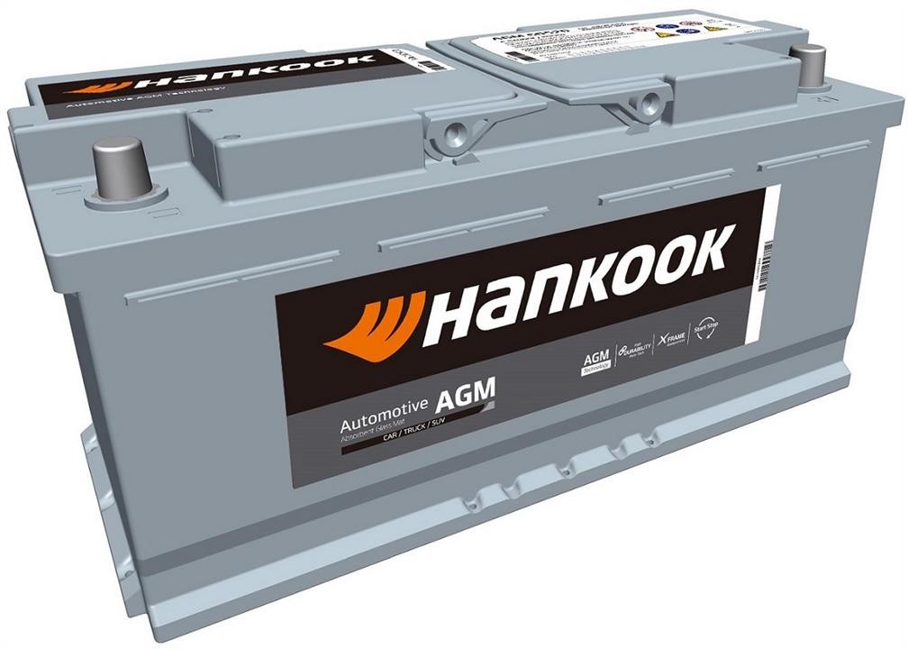 Hankook AGM 60520 Battery Hankook 12В AGM Start-Stop 105Ah 950A(EN) R+ AGM60520