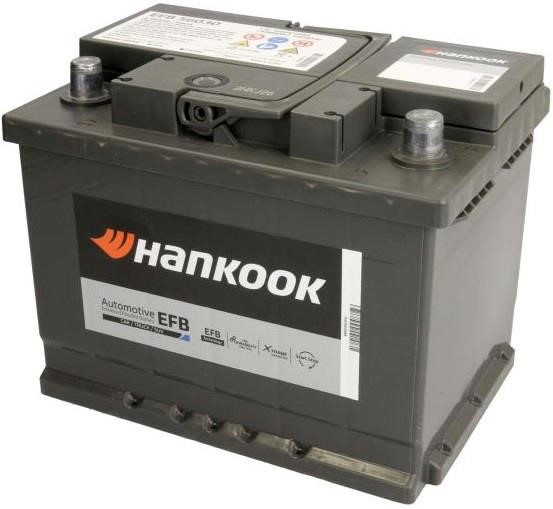 Hankook EFB 56030 Battery Hankook 12В EFB Start-Stop 60Ah 640A(EN) R+ EFB56030