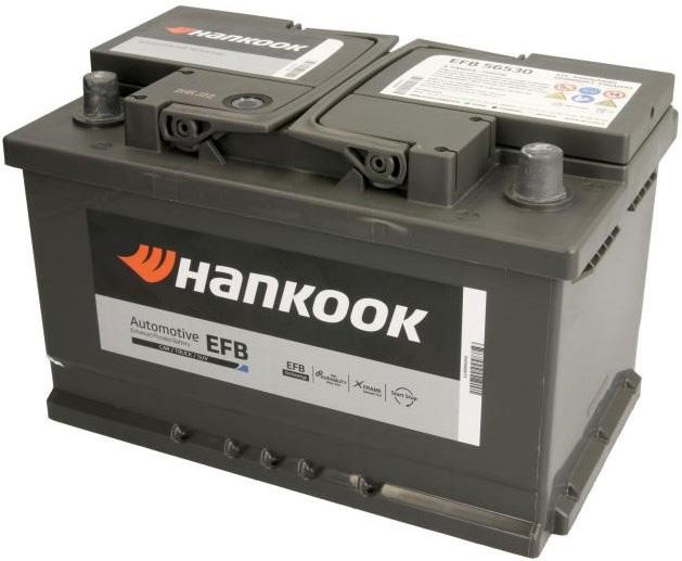 Hankook EFB 56530 Battery Hankook 12В EFB Start-Stop 65Ah 650A(EN) R+ EFB56530