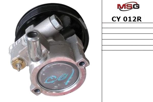 MSG Rebuilding CY012R Power steering pump reconditioned CY012R