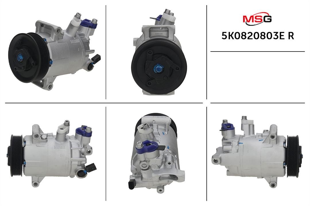 MSG Rebuilding 5K0820803E R Air conditioning compressor remanufactured 5K0820803ER