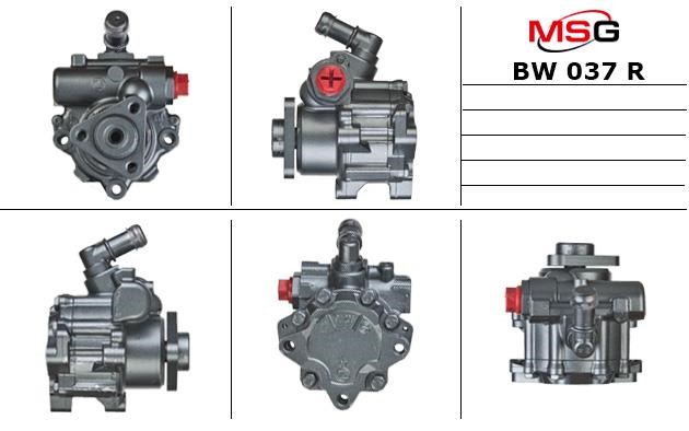 MSG Rebuilding BW037R Power steering pump reconditioned BW037R