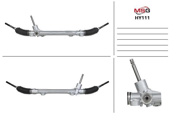 MSG HY111 Steering rack without power steering HY111