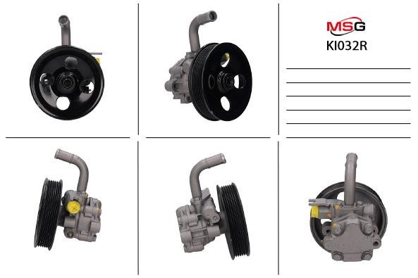 MSG Rebuilding KI032R Power steering pump reconditioned KI032R