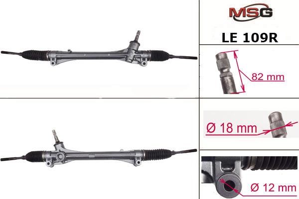 LE109R MSG Rebuilding Steering rack without power steering restored