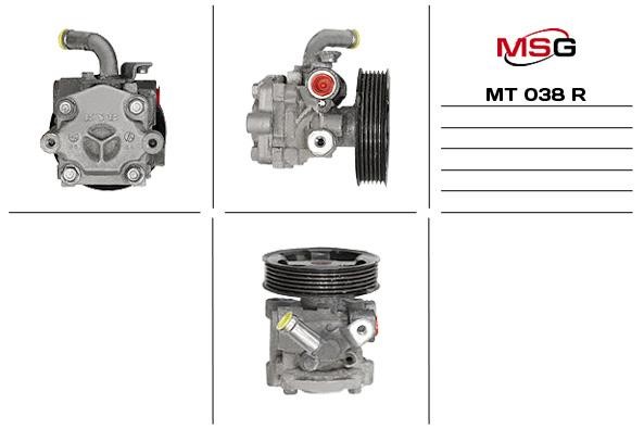 MSG Rebuilding MT038R Power steering pump reconditioned MT038R