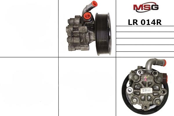 MSG Rebuilding LR014R Power steering pump reconditioned LR014R