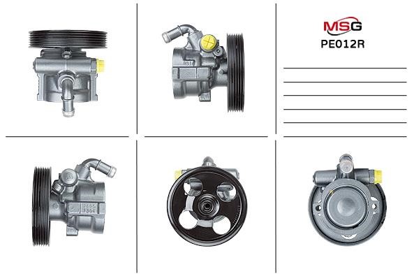 MSG Rebuilding PE012R Power steering pump reconditioned PE012R