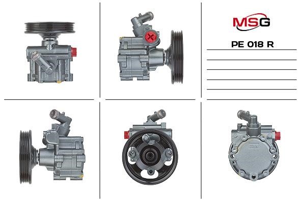 MSG Rebuilding PE018R Power steering pump reconditioned PE018R