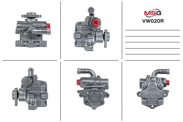 MSG Rebuilding VW020R Power steering pump reconditioned VW020R