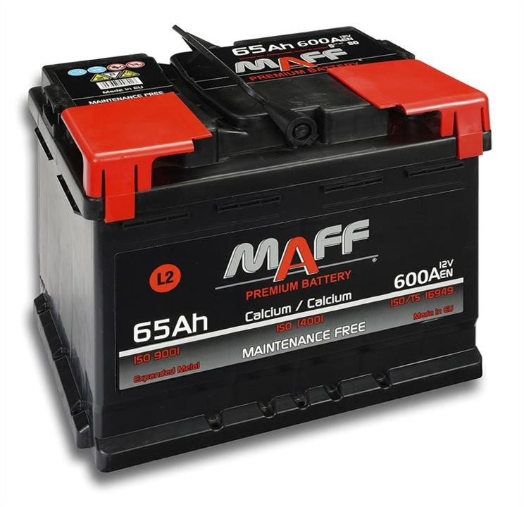 Maff 565 E0 Battery MAFF 6ST-65 12V 65Ah 600A(EN) R+ 565E0