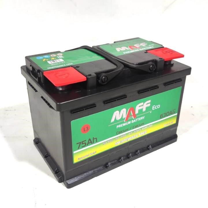 Maff 570 80 Battery MAFF eco 6ST-75 12V 75Ah 630A(EN) R+ 57080