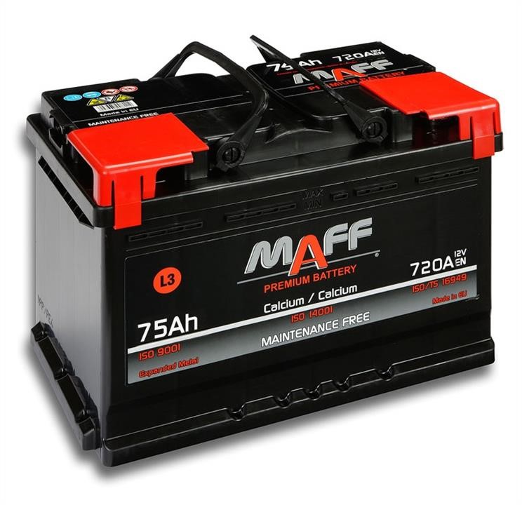 Maff 575 E0 Battery MAFF 6ST-75 12V 75Ah 720A(EN) R+ 575E0