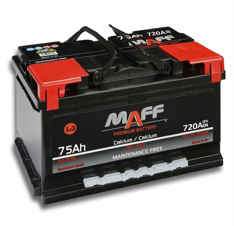Maff 575 E8 Battery MAFF 6ST-75 12V 75Ah 720A(EN) R+ 575E8