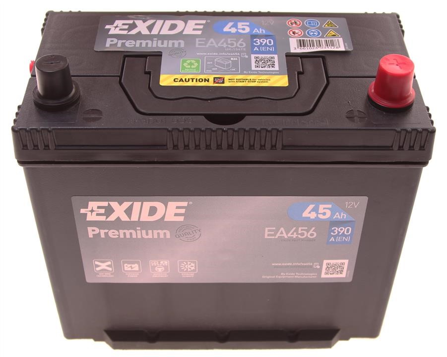 Exide EA456 Battery Exide Premium 12V 45AH 390A(EN) R+ EA456