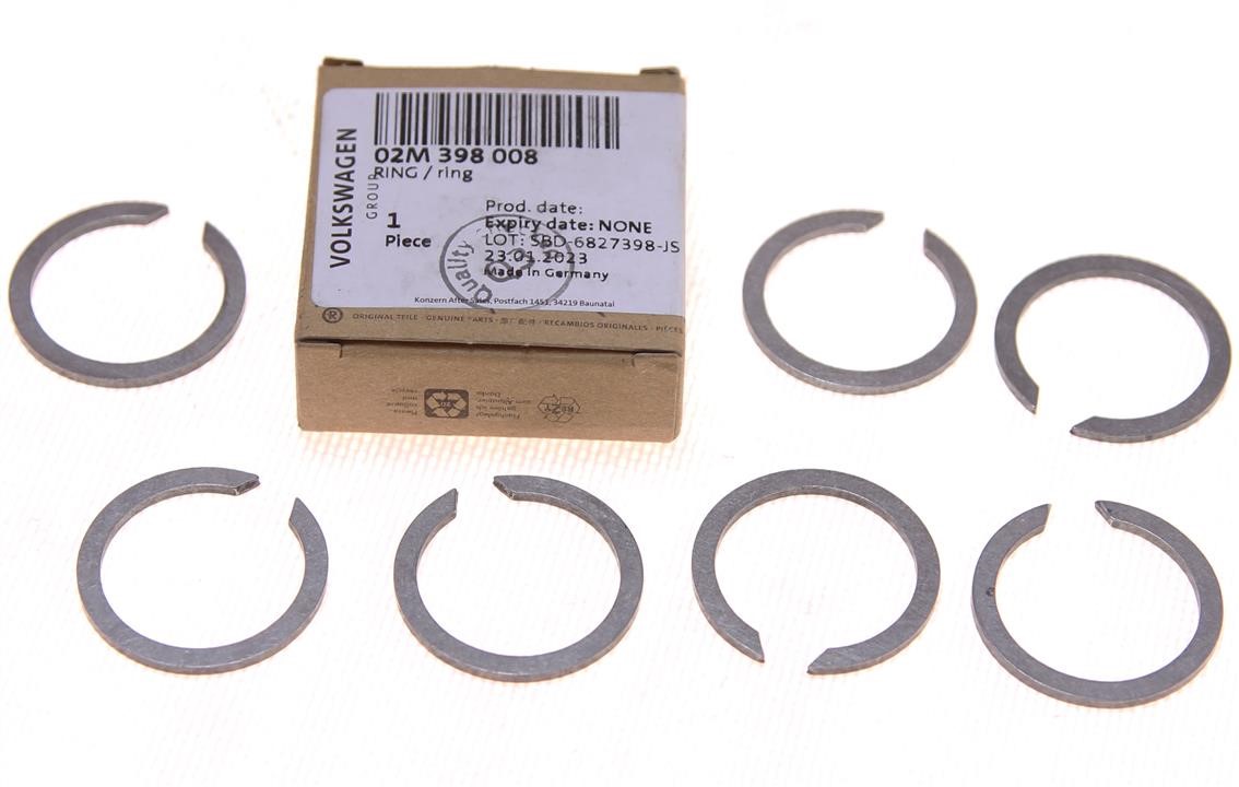 Assortment, circlips VAG 02M 398 008