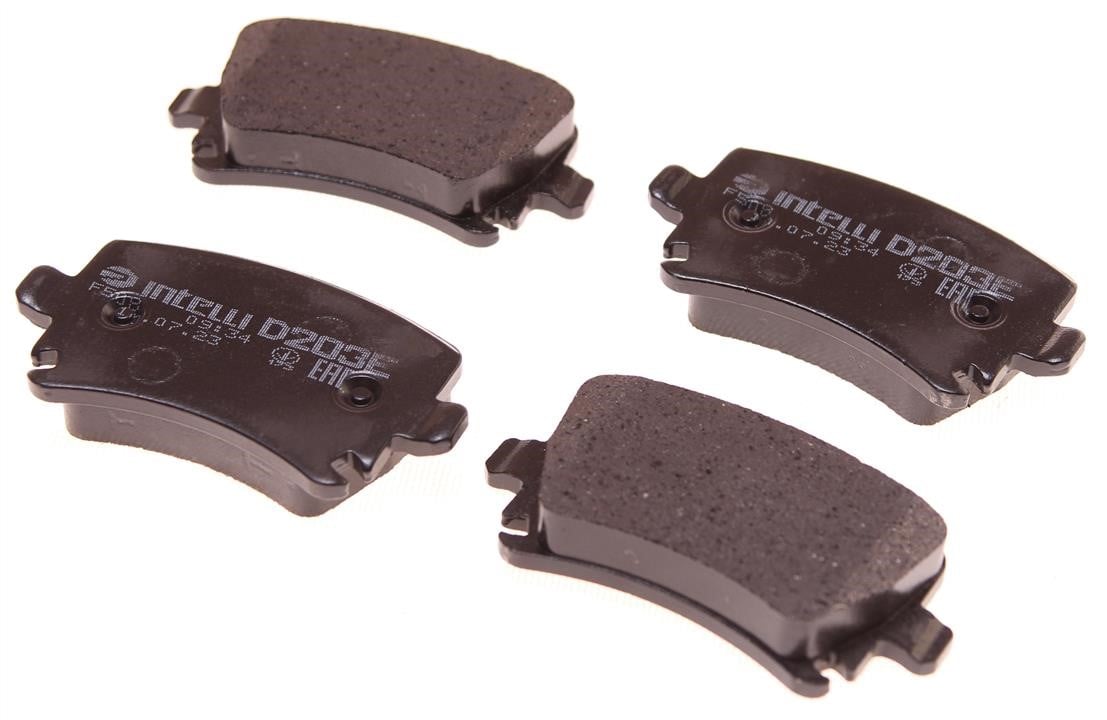 Intelli D203E Rear disc brake pads, set D203E