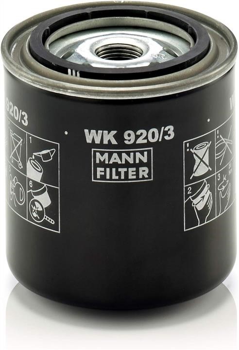 Mann-Filter W 920/3 Oil Filter W9203