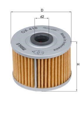 Mahle/Knecht OX 410 Oil Filter OX410