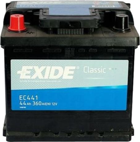Exide EC441 Battery Exide 12V 44AH 360A(EN) L+ EC441