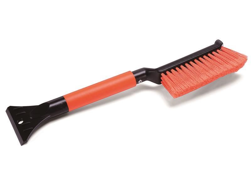 Carface DO CFAT700108 Plastic scraper with brush and foam handle, length 43 cm DOCFAT700108