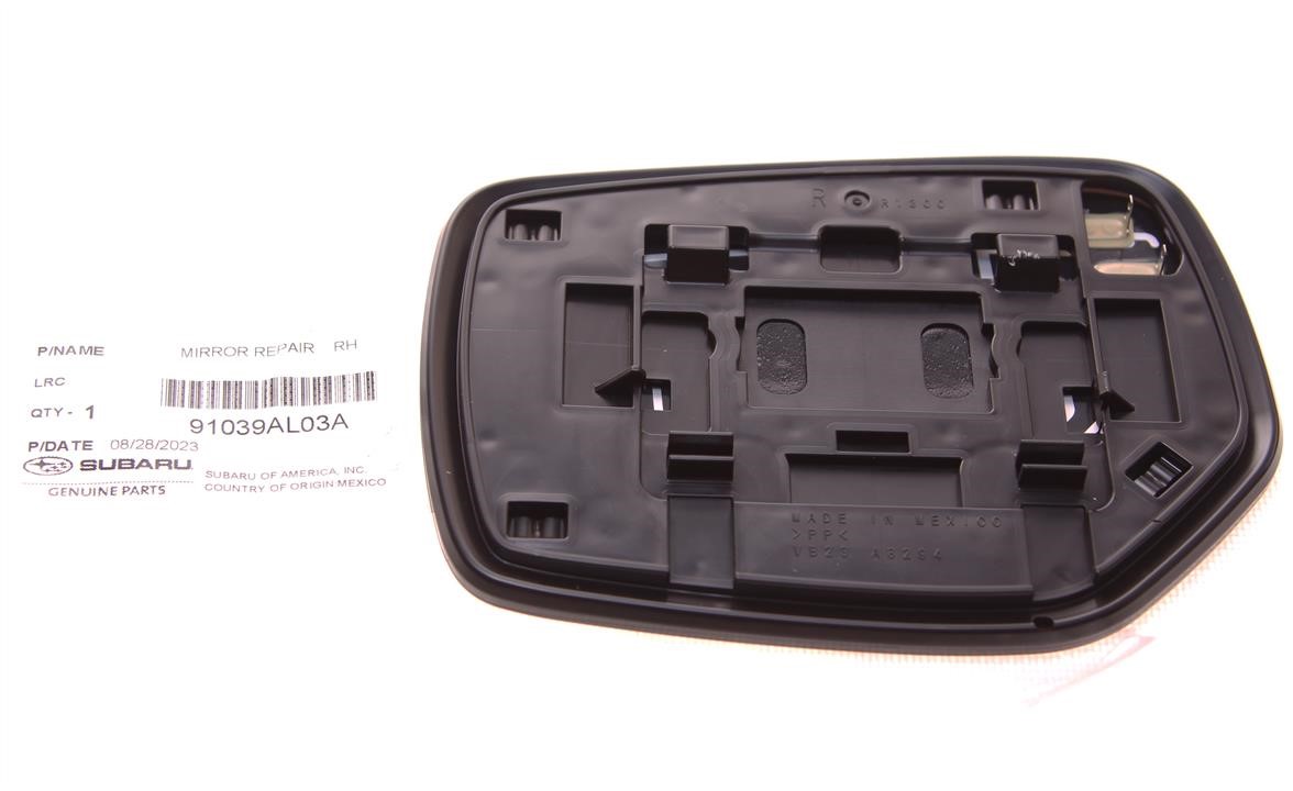 Subaru Wing mirror glass Heated Right – price 224 PLN