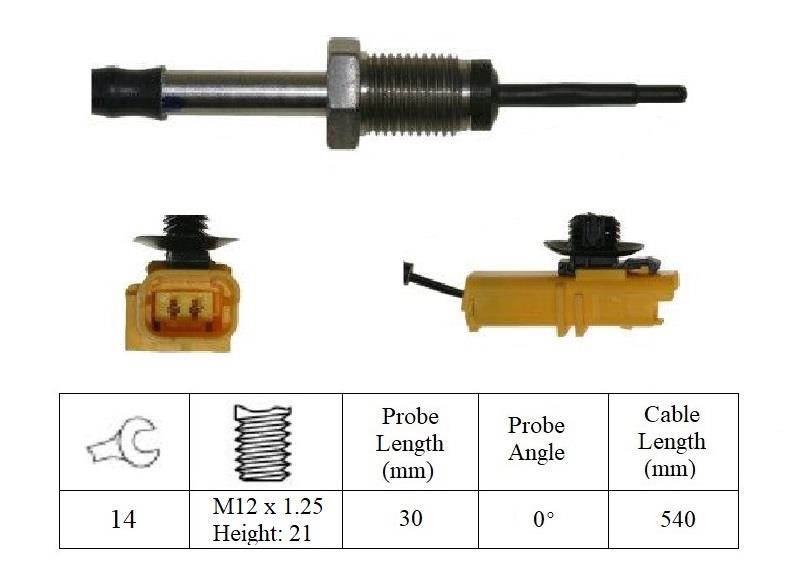 Intermotor 27049 Exhaust gas temperature sensor 27049