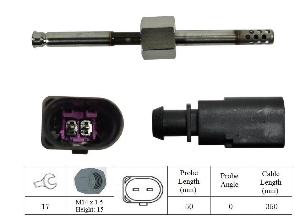 Intermotor 27066 Exhaust gas temperature sensor 27066