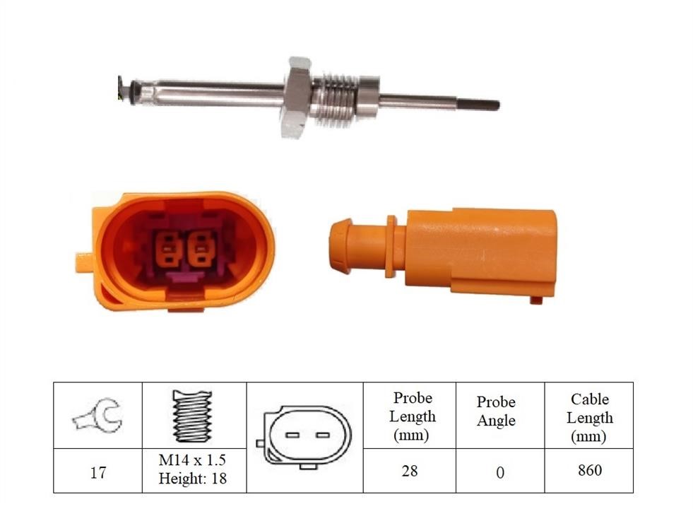 Intermotor 27324 Exhaust gas temperature sensor 27324