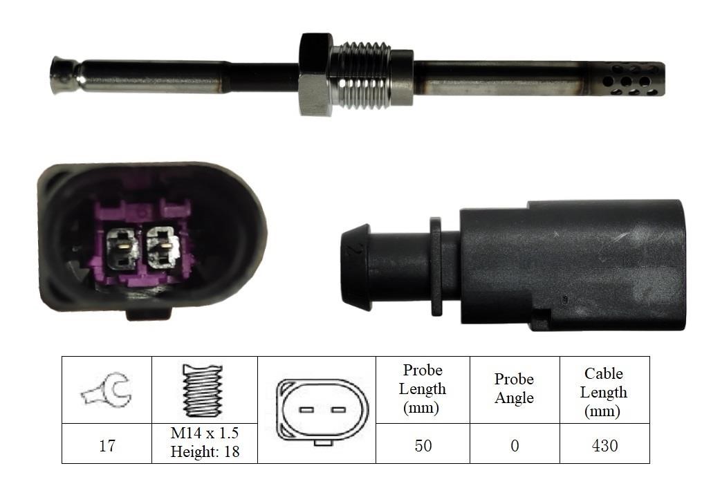 Intermotor 27257 Exhaust gas temperature sensor 27257