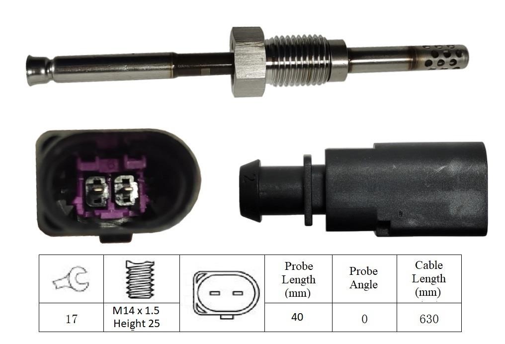 Intermotor 27189 Exhaust gas temperature sensor 27189