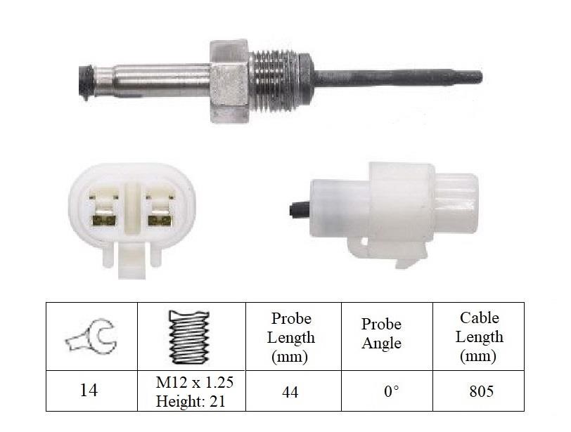 Intermotor 27280 Exhaust gas temperature sensor 27280