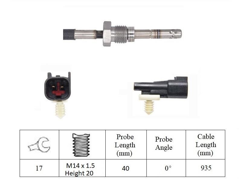 Lemark LXT380 Exhaust gas temperature sensor LXT380