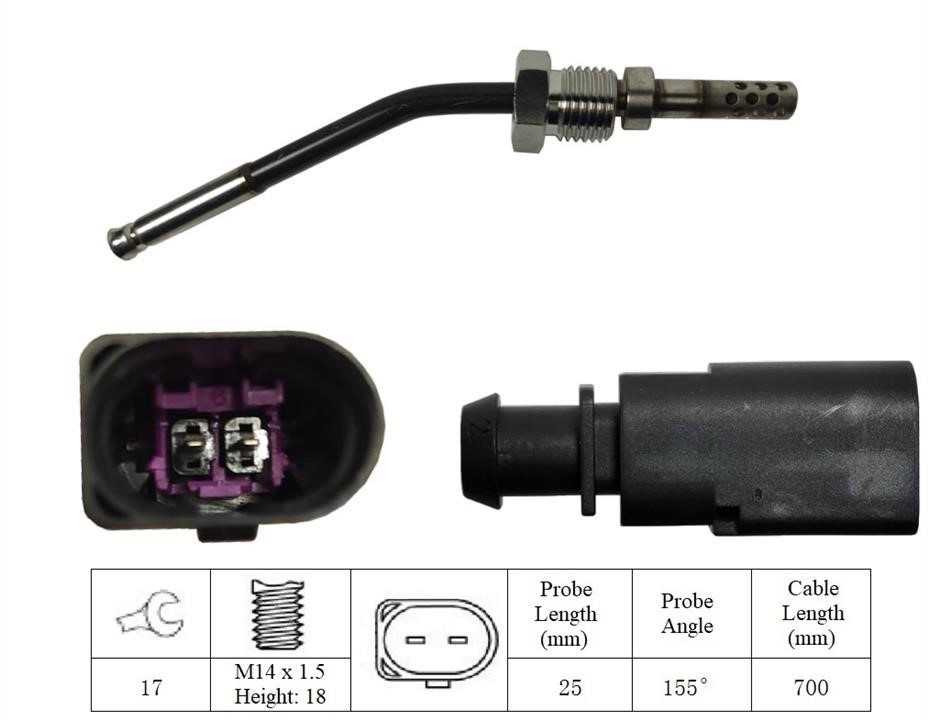 Lemark LXT234 Exhaust gas temperature sensor LXT234
