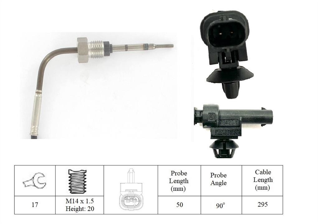 Lemark LXT240 Exhaust gas temperature sensor LXT240