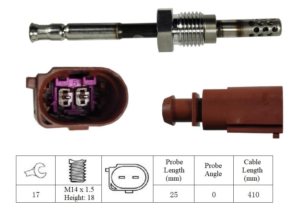 Lemark LXT252 Exhaust gas temperature sensor LXT252