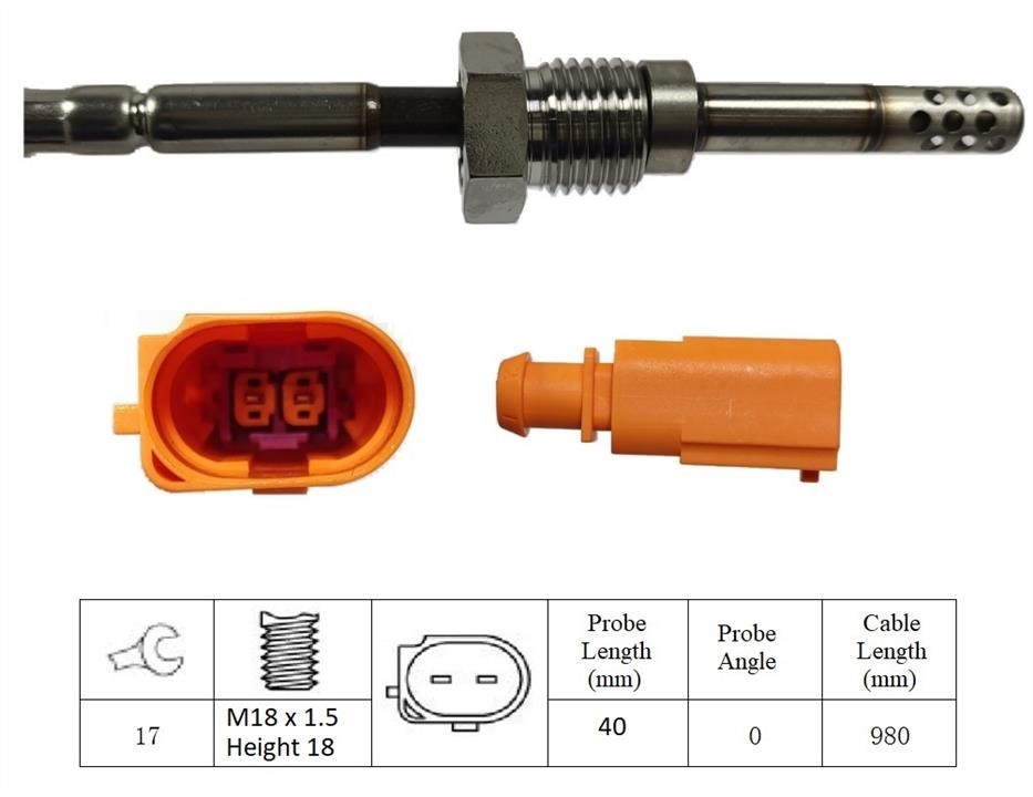 Lemark LXT111 Exhaust gas temperature sensor LXT111