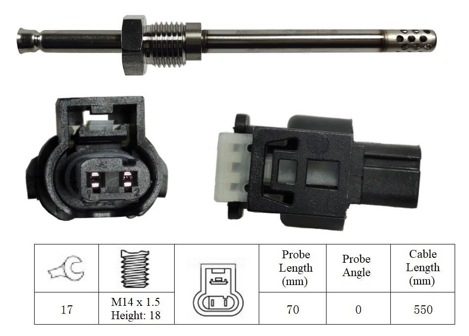 Lemark LXT029 Exhaust gas temperature sensor LXT029