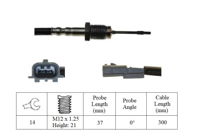 Lemark LXT390 Exhaust gas temperature sensor LXT390