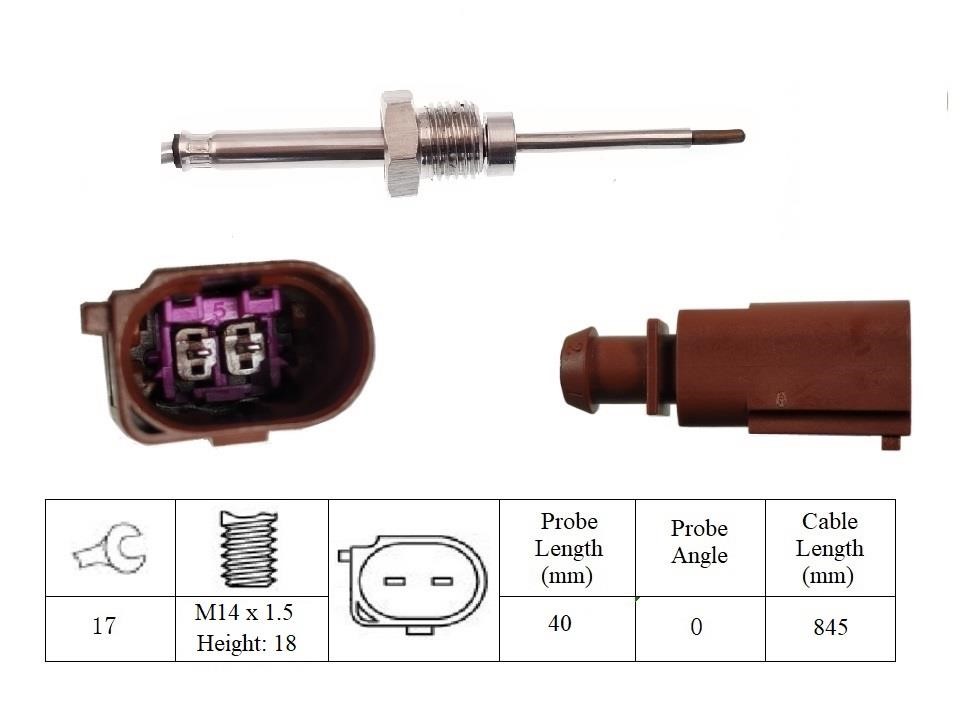 Lemark LXT334 Exhaust gas temperature sensor LXT334