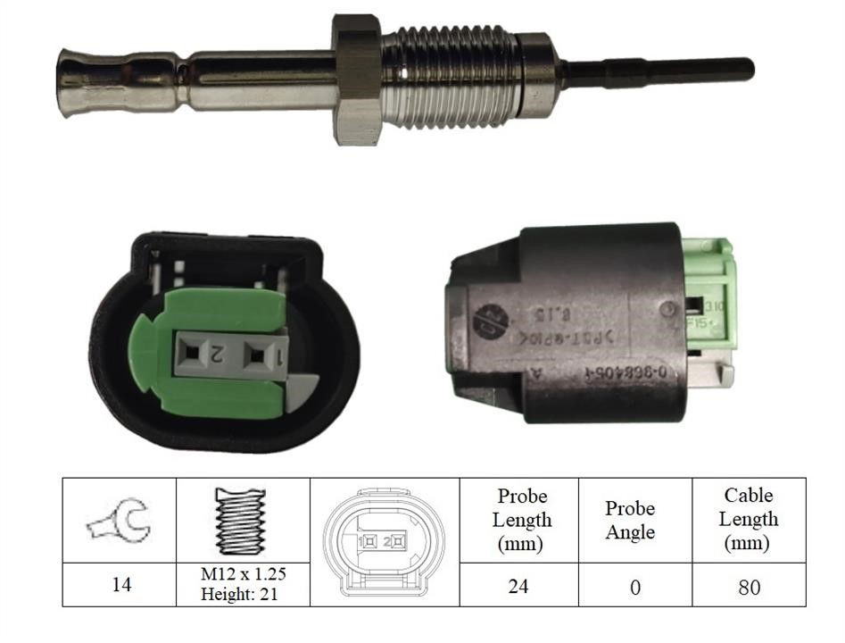 Lucas Electrical LGS6052 Exhaust gas temperature sensor LGS6052