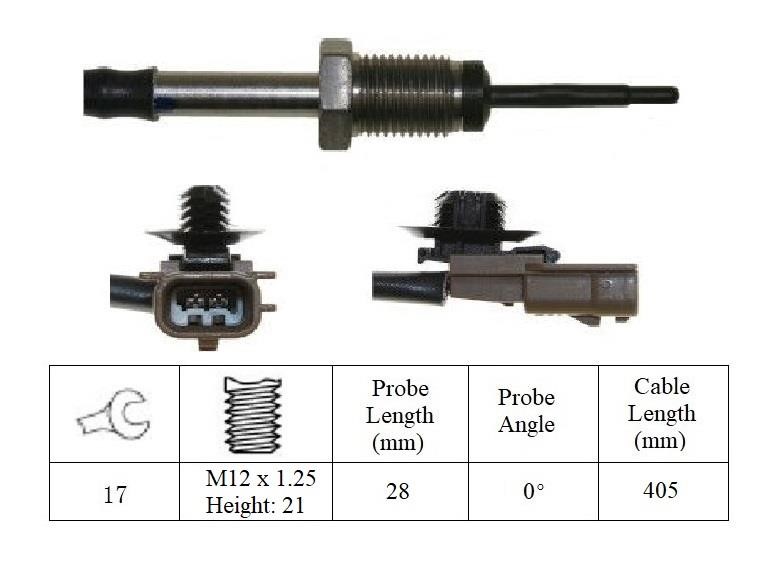 Lucas Electrical LGS7003 Exhaust gas temperature sensor LGS7003