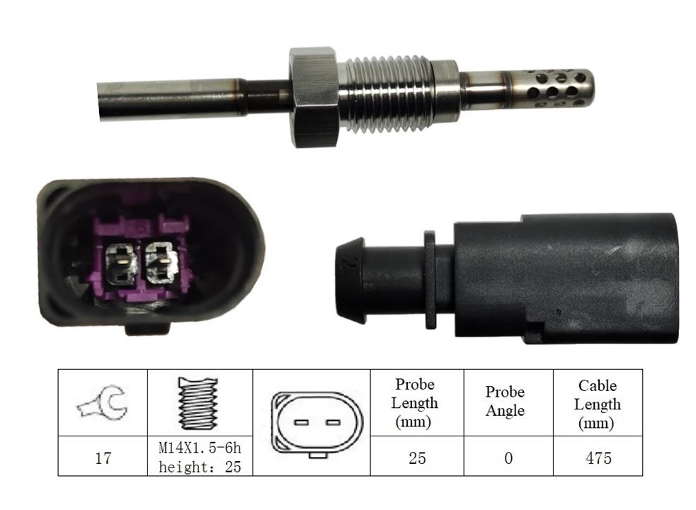 Lucas Electrical LGS7007 Exhaust gas temperature sensor LGS7007