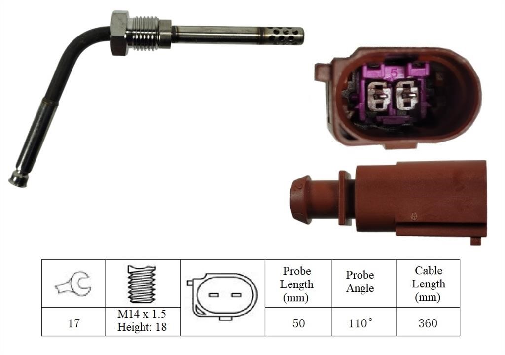 Lucas Electrical LGS7142 Exhaust gas temperature sensor LGS7142