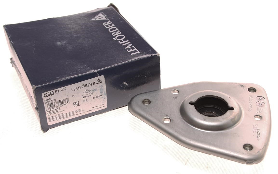 Front strut mount Lemforder 42543 01