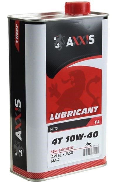AXXIS 48021043899 Engine oil AXXIS 10W-40 MOTO 4T, 1 l 48021043899